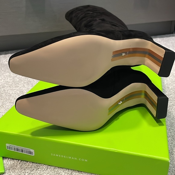 Sam Edelman Sylvia Boots in Black suede - Picture 10 of 13